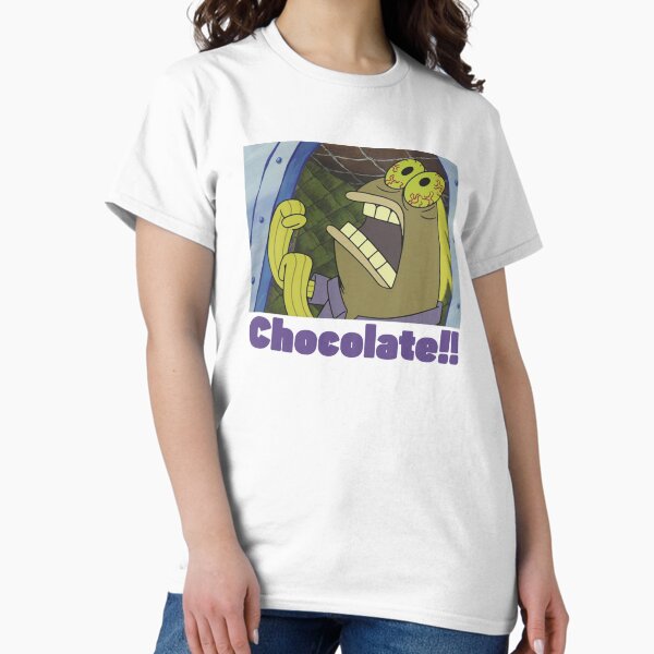 Item preview, SpongeBob SquarePants Fish Screams Chocolate designed and sold by FifthSun.