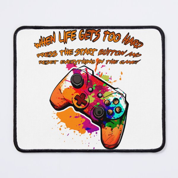 Item preview, Press Start, Restart Life designed and sold by Melcu.