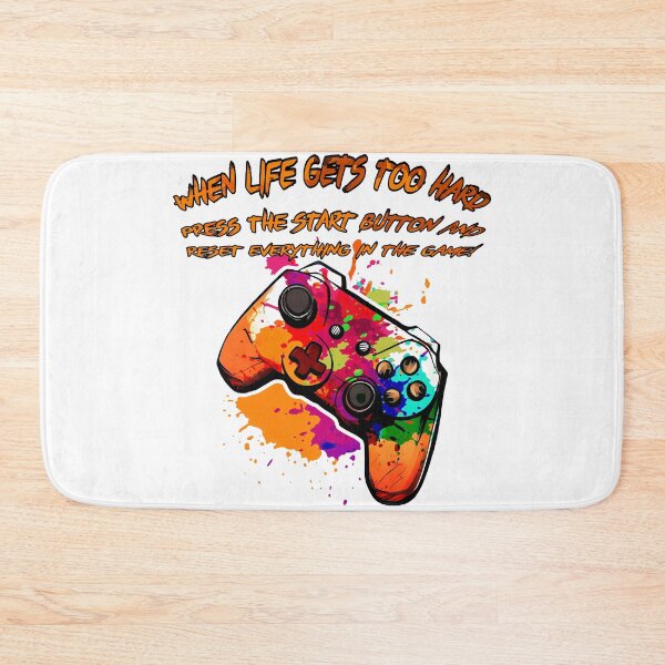 Item preview, Press Start, Restart Life designed and sold by Melcu.