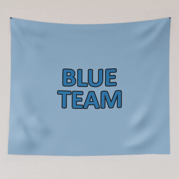 Item preview, Blue Team Corporate Team Building Colors or Party Games Teams Color Blue designed and sold by Beachy.