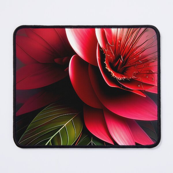 Item preview, Bright red tropical bloom designed and sold by ibelieveimages.