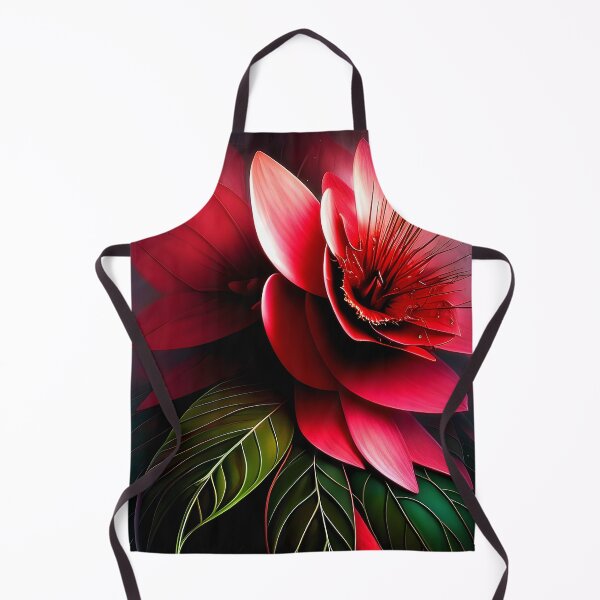 Item preview, Bright red tropical bloom designed and sold by ibelieveimages.