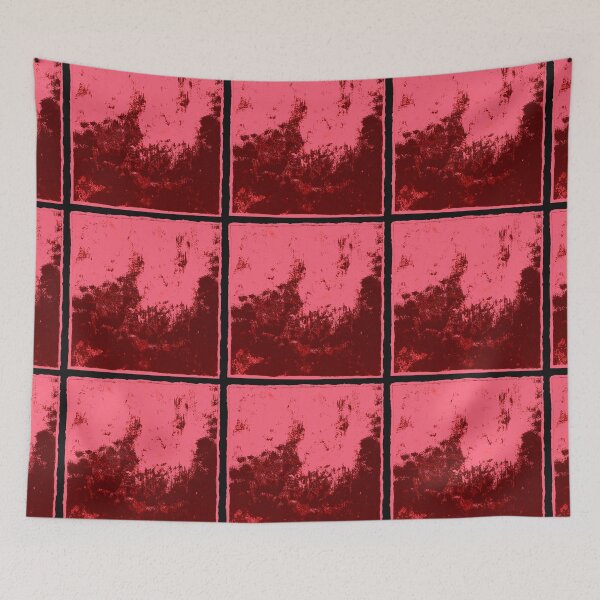 Item preview,  Citywave through Window in Rose and Maroon designed and sold by BlackArtichoke.