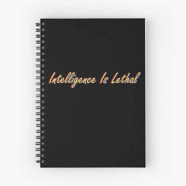 Item preview, Intelligence is lethal multi-color designed and sold by flydye.