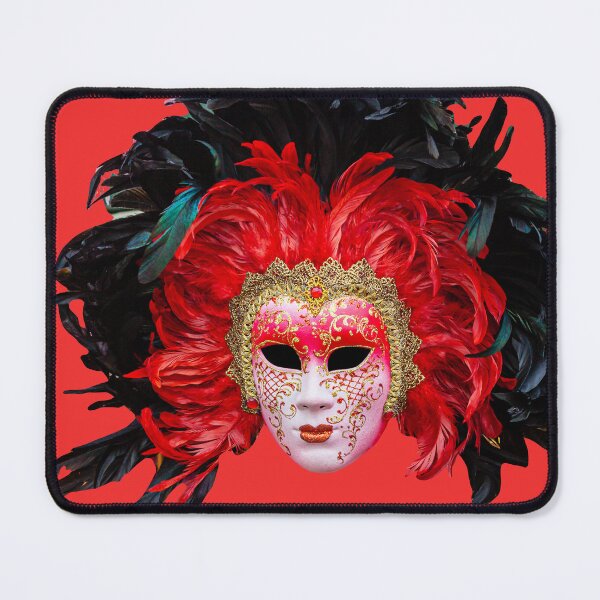 Item preview, Feathered Face mask designed and sold by Dalyndigital Photography.