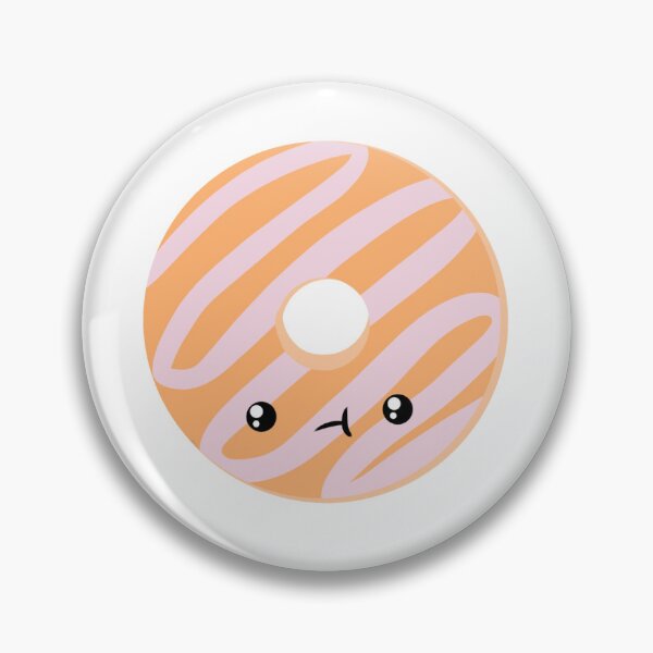 Item preview, Cute orange donut  designed and sold by Yarafantasyart.