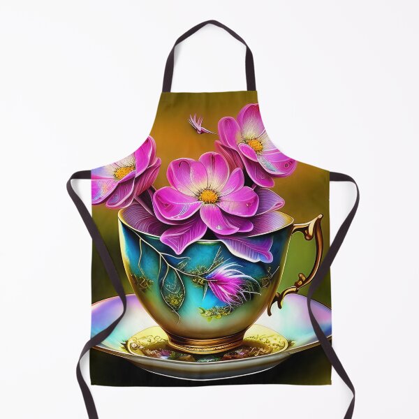 Item preview, Pink blossoms in teacup designed and sold by ibelieveimages.