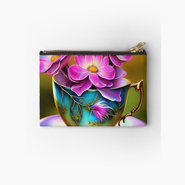 Item preview, Pink blossoms in teacup designed and sold by ibelieveimages.