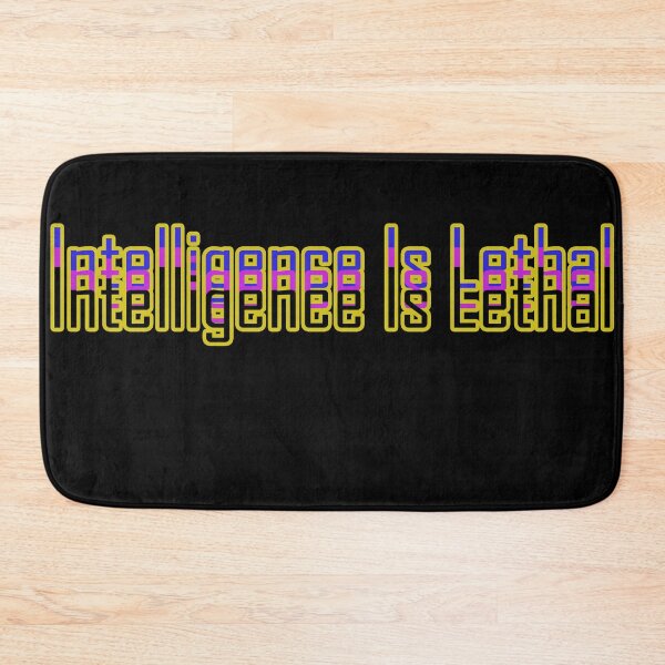 Item preview, Intelligence is lethal multi-color designed and sold by flydye.