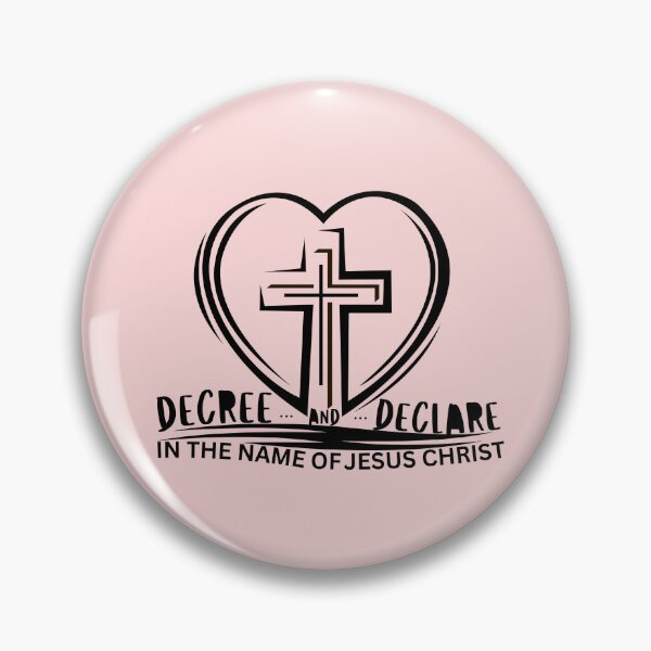 Item preview, Decree and Declare In The Name of Jesus Christ designed and sold by Nancyanna.