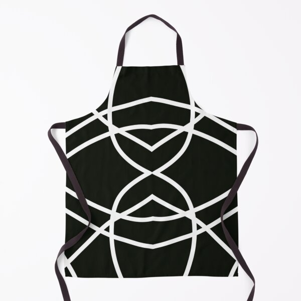 Item preview, Black white lines geometric pattern designed and sold by PixaBella.