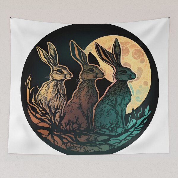 Item preview, Enigmatic Hares designed and sold by Segattox.