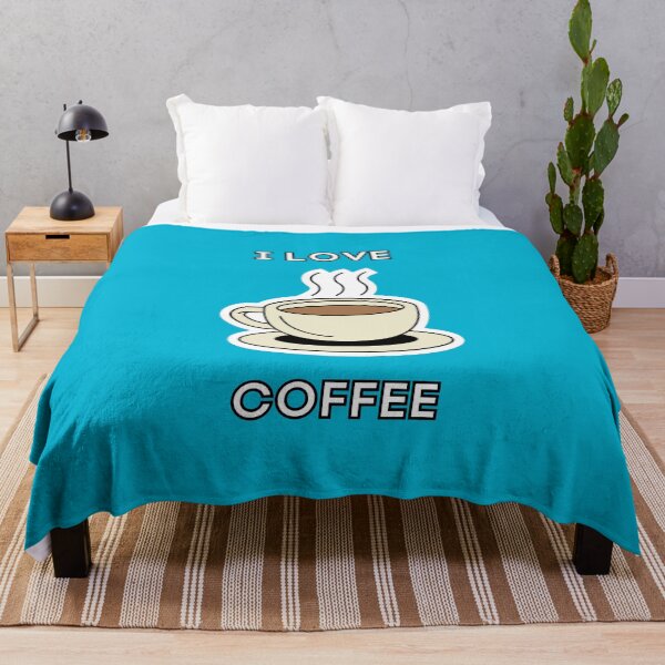 Item preview, Design for coffee lovers - I LOVE COFFEE designed and sold by BluePlanetStore.