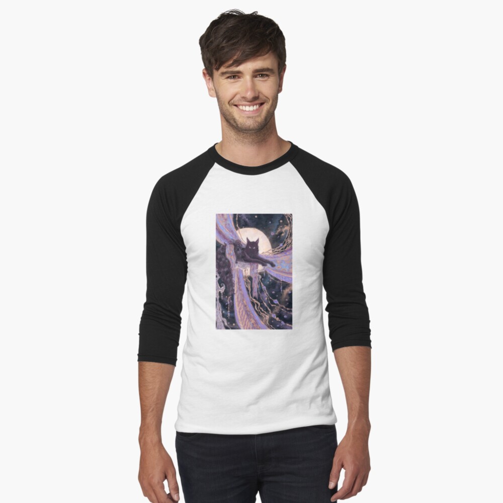 Item preview, Baseball ¾ Sleeve T-Shirt designed and sold by daniilune.