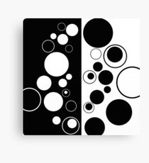 Geometric Reflections Canvas Print