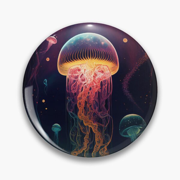 Item preview, Fascinating Jellyfish Underwater designed and sold by Smuvu-Pictures ⭐⭐⭐⭐⭐.