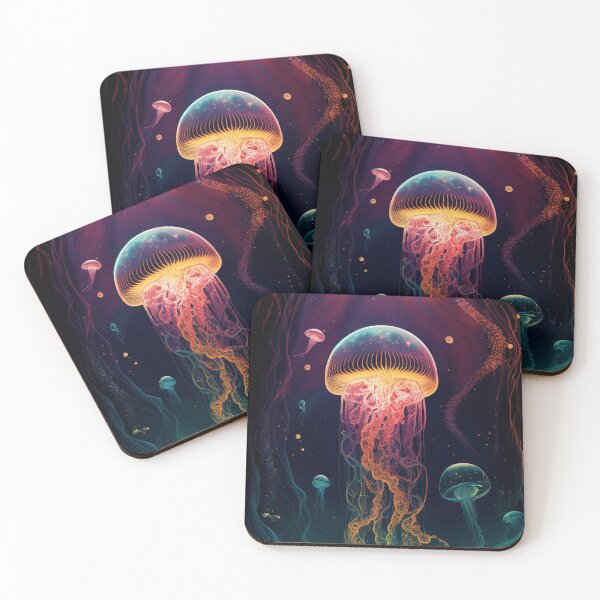 Item preview, Fascinating Jellyfish Underwater designed and sold by Smuvu-Pictures ⭐⭐⭐⭐⭐.