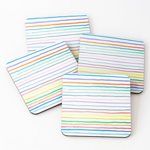 Item preview, Colorful rainbow strips seamless  designed and sold by Zshope.