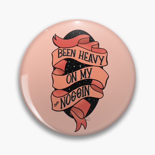 Item preview, Heavy On My Noggin designed and sold by RooBooCo.