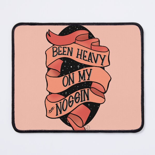 Item preview, Heavy On My Noggin designed and sold by RooBooCo.