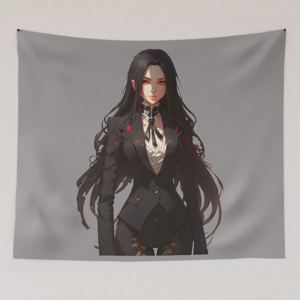 Item preview, Beautiful Goth Girl designed and sold by Artificial-i-23.