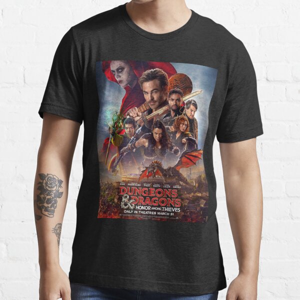 dungeons and dragons honor among thieves 2023 movie - T-shirt for Sale by cahillarmando | Redbubble | dungeons dragons movie t-shirts - dungeons and dragons honor among thieves -