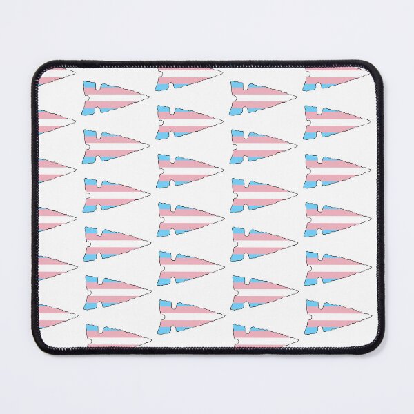 Item preview, Transgender Flag Projectile Point designed and sold by Trowel-Tales.