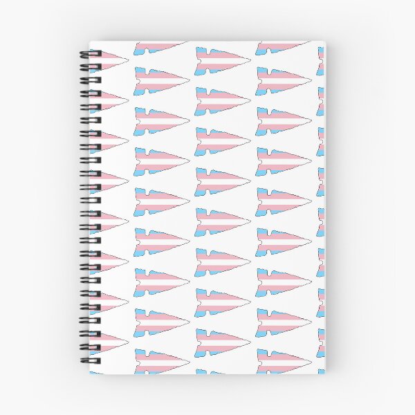 Item preview, Transgender Flag Projectile Point designed and sold by Trowel-Tales.