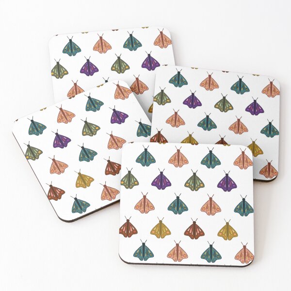 Item preview, Colorful Moths designed and sold by Bri Santoro.