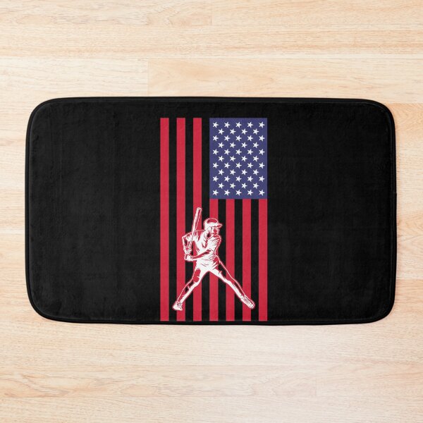 Item preview, American Flag Vintage Baseball Player Gift The Show Hardball designed and sold by smartrocket.