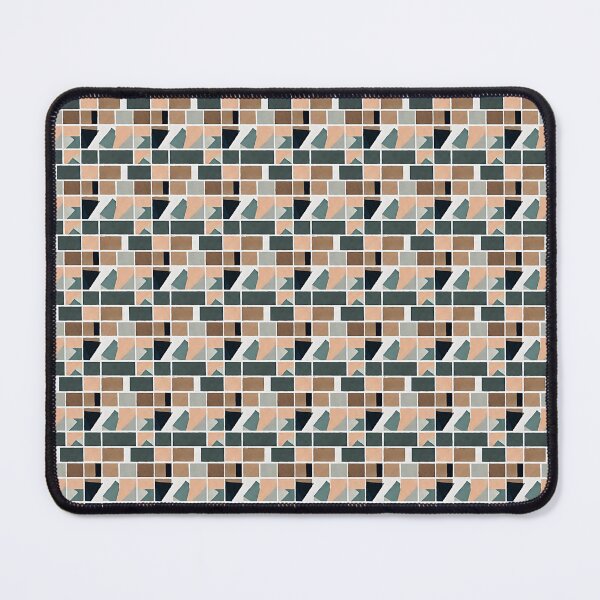 Item preview, Muted tones abstract squares pattern designed and sold by ibelieveimages.