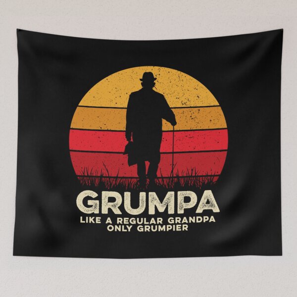 Item preview, Grumpa Like a Regular Grandpa Only Grumpier - Fathers Day designed and sold by betslarkrahme.