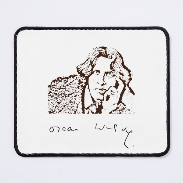 Item preview, Oscar Wilde - Signature & Illustration designed and sold by FilmManiac.