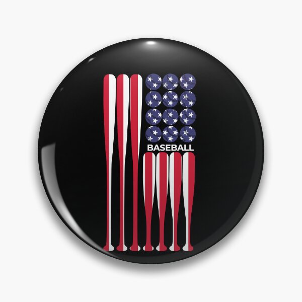 Item preview, American Flag Vintage Baseball Player Gift The Show Hardball designed and sold by smartrocket.
