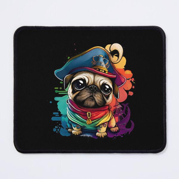 Item preview, Pug Dog Pirate designed and sold by Leonardo Palumbo.
