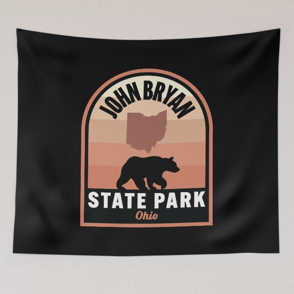 Item preview, John Bryan State Park OH Bear designed and sold by HalpinDesign.