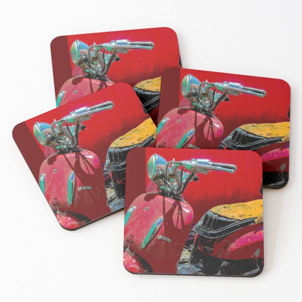 Item preview, Old vintage motorbike posterized designed and sold by Nicomaja.