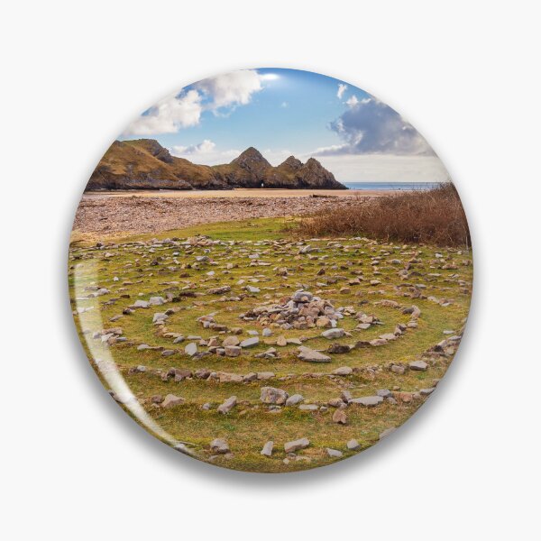 Item preview, Three Cliffs Bay, Gower, Wales designed and sold by Dan Santillo.