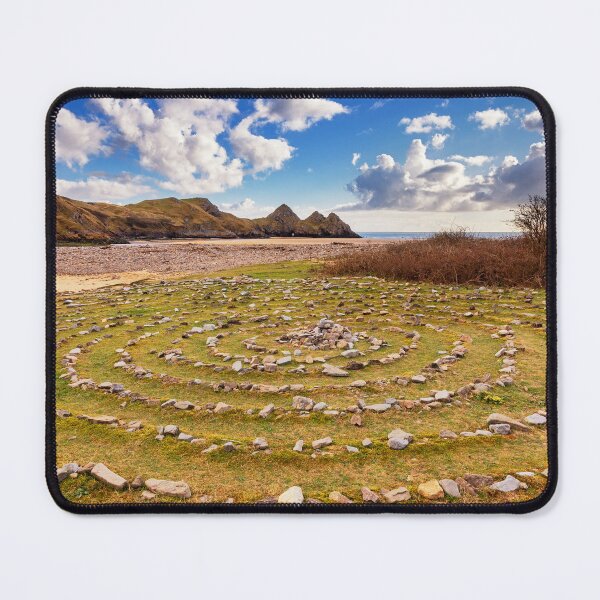 Item preview, Three Cliffs Bay, Gower, Wales designed and sold by Dan Santillo.