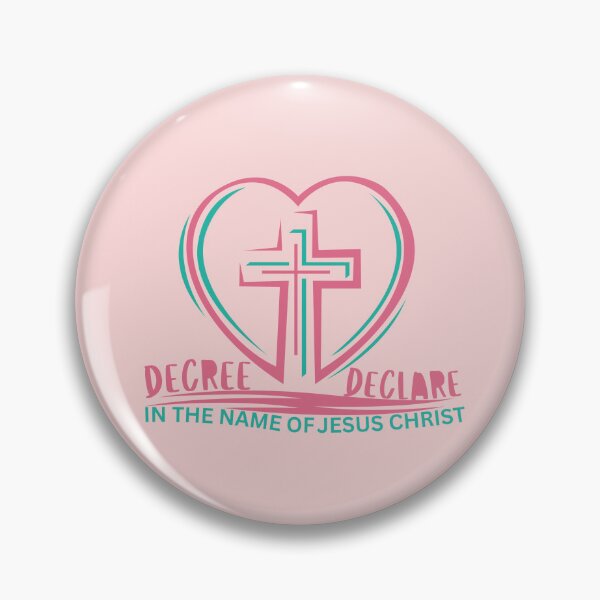 Item preview, Decree and Declare In The Name of Jesus Christ designed and sold by Nancyanna.