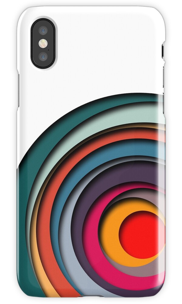 "Color Circles" iPhone Cases & Covers by Yuliya Shumilina Redbubble
