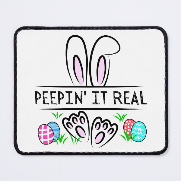Item preview, Peepin It Real Easter Egg Bunny Rabbit designed and sold by SunfullyYours.