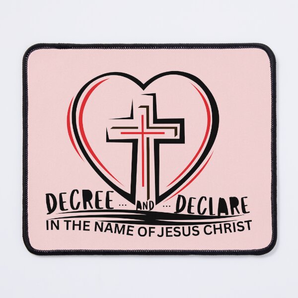 Item preview, Decree and Declare In The Name of Jesus Christ designed and sold by Nancyanna.