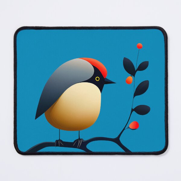 Item preview, Bullfinch Geometric Bird designed and sold by KOTOdesign.