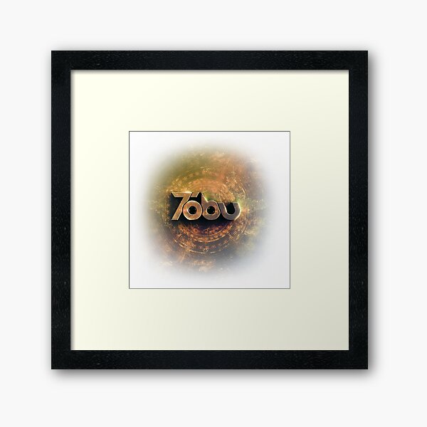 Golden Tobu Framed Art Print