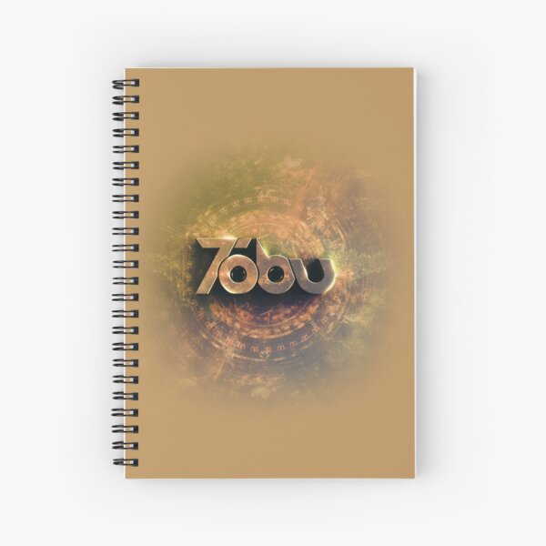 Golden Tobu Spiral Notebook