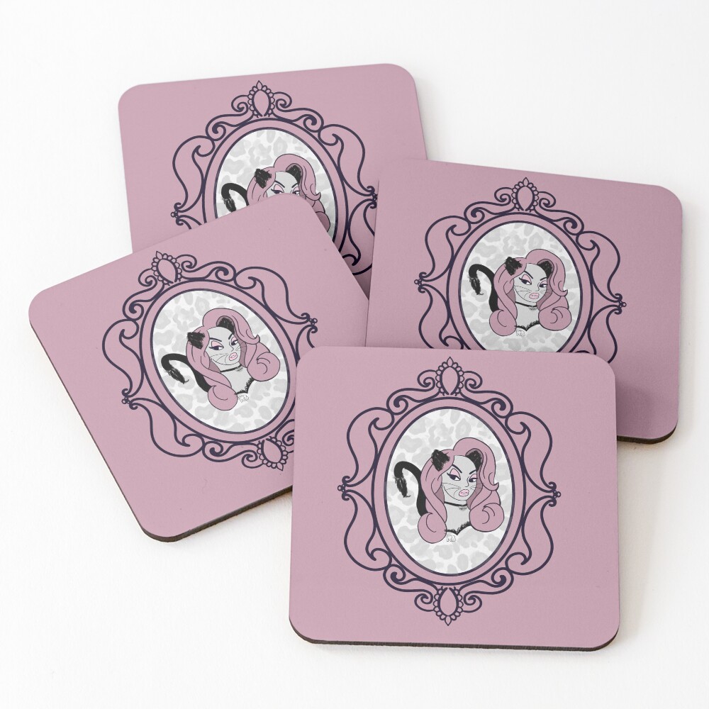 Item preview, Coasters (Set of 4) designed and sold by RooBooCo.