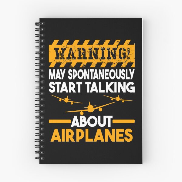 Item preview, Warning May Spontaneously Start Talking About Airplanes designed and sold by XardGoods.