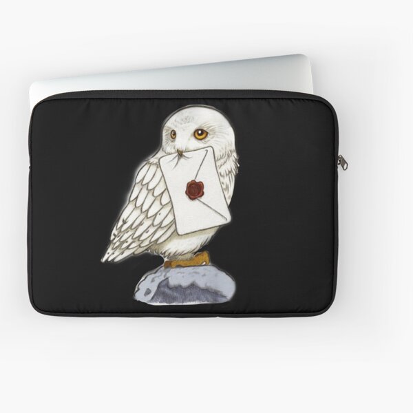Hibou antique Housse d'ordinateur