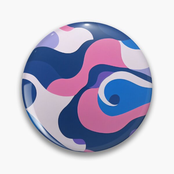 Artikelvorschau, Vaporwave Camouflage Clouds - 80s Style Chillwave Pattern in Blue & Pink entworfen und verkauft von Fine Prints.